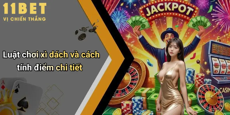Luật chơi xì dách và cách tính điểm chi tiết